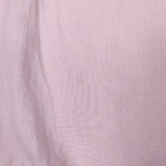 LC Waikiki Women's 100% Linen Tunic Shirt Size Large Mini Dress Bohemian Sequins - Picture 10 of 10